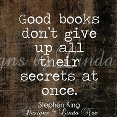 Stephen King on Good Books